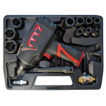Klucz udarowy 1/2" 1088Nm NC-4299Q z zestawem nasadek M7