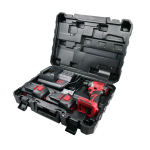 Zakrętarka udarowa akumulatorowa z wrzecionem 1/2" 270/583Nm 2x5Ah 18V M7 DS-203A