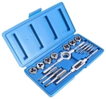 Zestaw gwintowników i narzynek M3-M12 ASTA - 16 sztuk.