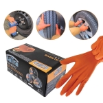 Rękawice nitrylowe ORANGE L-ASTA 100 sztuk.