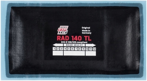 Wkład radialny do opon TL 140 195x100 mm PREMIUM TIPTOP - 1 sztuka