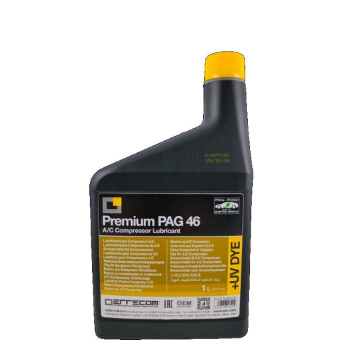 Olej PAG 46+UV 1 litr ERRECOM PREMIUM