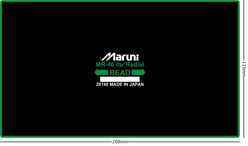 Wkład radialny MR-40 115x200mm MARUNI