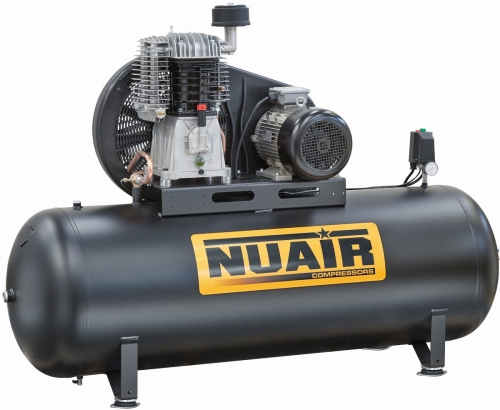 Sprezarka-wysokocisnieniowa,-olejowa,-tlokowa-NUAIR-ze-zbiornikiem-o-pojemnosci-500L,-11bar,-400V