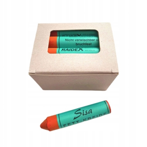 Kreda do opon czerwona SISA - 1 sztuka