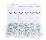 Nakrętki motylkowe M4-M10 150szt ASTA