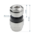 Zawory ukryte do felg aluminiowych Ø 8,3 mm Typ BBS