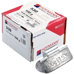 Ciężarki nabijane do felg ciężarowych Pb 100g TYP530 HOFMANN - 10 sztuk