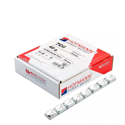 Ciężarki motocyklowe klejone H706 CHROM - HOFMANN - 1 sztuka