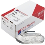 Ciężarki nabijane do felg stalowych 30g - 100 szt. HOFMANN