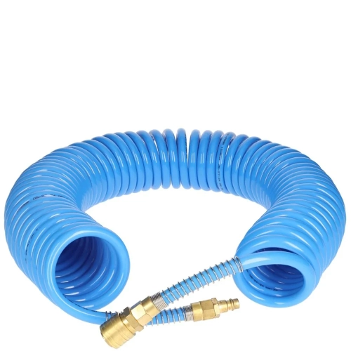 Wąż pneumatyczny spiralny poliuretanowy 12x8mm 9m RECTUS WULMAX SHOP.