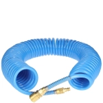 Wąż pneumatyczny spiralny poliuretanowy 12x8mm 15m RECTUS