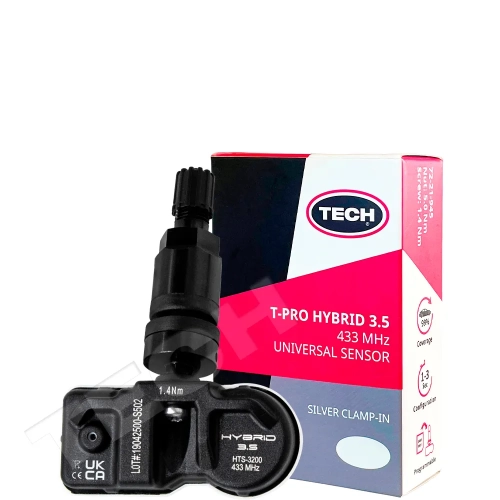 Czujnik ciśnienia TECH Hybrid 3.5 Lite 433Mhz Czarny