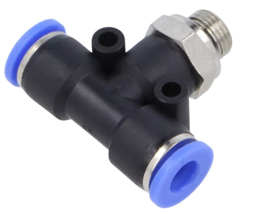 Złączka wtykowa rozgałęźna AUTO Typ "T" 1/8 Gz 8mm