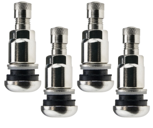 Zawór bezdętkowy skręcany ALU MS525 - DŁUGI - 4 sztuki