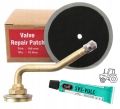 Zestaw do napraw dętek Sw 2.35 + Podstawa zaworu