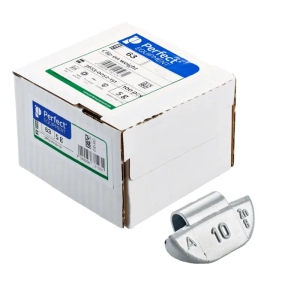 Ciężarek nabijany cynkowy ALU 10g Perfect Typ 63