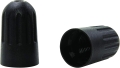 Czapeczka plastikowa nakrętka na zawór czarna TPMS - 100 sztuk