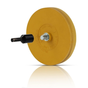 Krążek do usuwania kleju taśm naklejek gładki + adapter PREMIUM