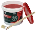 Pasta montażowa do opon czerwona uniwersalna 4kg + pędzel 40mm