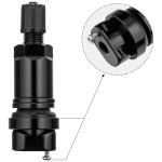 Zawór do czujnika ciśnienia TPMS 02 Czarny - 1 sztuka  