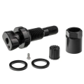 Zawór do czujnika ciśnienia TPMS 02 Czarny - 1 sztuka
