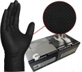 Rękawice nitrylowe Consorte DIAMOND BLACK rozmiar L 100szt