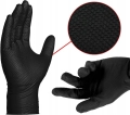 Rękawice nitrylowe Consorte DIAMOND BLACK rozmiar L 100szt