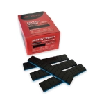 Ciężarek klejony powlekany czarne Pb SUV 120 g (12x10 g) - 50 szt. 