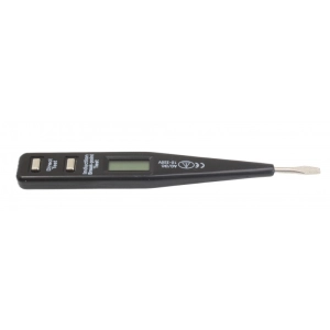 Cyfrowy tester napięcia LCD AC/DC 12–250V