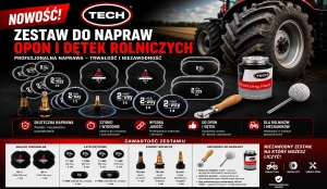 Zestaw do napraw opon i dętek rolniczych TECH