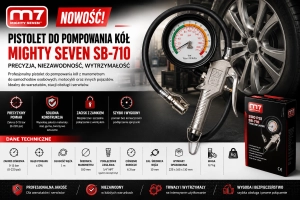 Pistolet do pompowania kół SB-710 M7