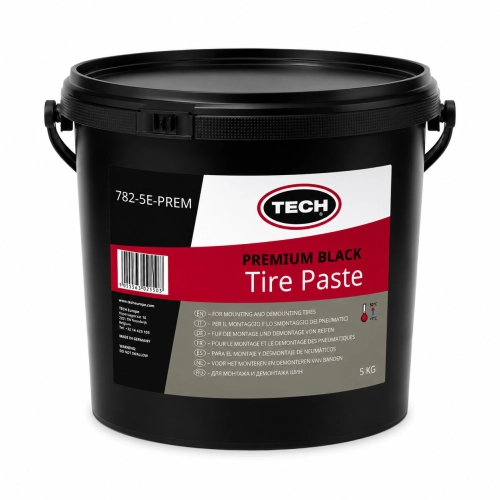 Pasta maść montażowa do opon czarna TECH PREMIUM 5KG