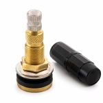 Zawór do felg ciągnikowych bezdętkowych TR 618A +  czapeczka