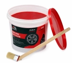 Pasta montażowa do opon czerwona uniwersalna 4kg + pędzel 40mm  