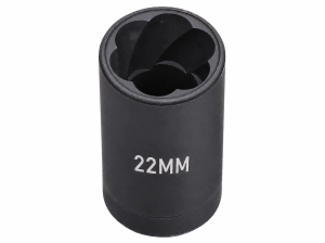 Nasadka udarowa do obrobionych śrub 22mm 1/2" QUATROS 