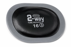 Łatki do napraw dętek owalne T-16BK 40x30mm TECH - 1 sztuka