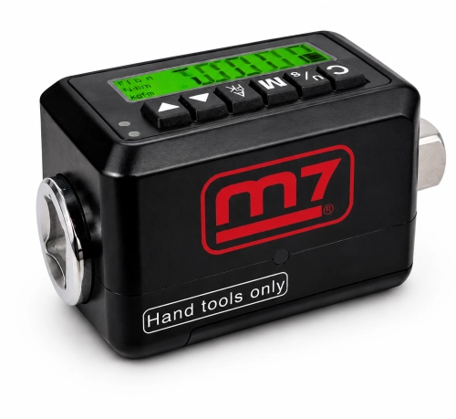 Adapter dynamometryczny elektroniczny z pomiarem kąta 1/2" 17-340 Nm M7