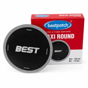 Łatki do napraw dętek MAXI ROUND 100mm BESTPATCH - 10 sztuk