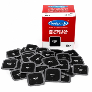 Łatki do opon uniwersalne 60x60mm UR 3 BESTPATCH - 30 sztuk