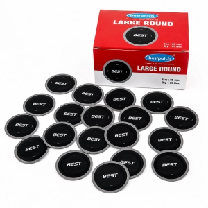 Łatki do napraw dętek LARGE ROUND 80mm BESTPATCH - 20 sztuk