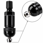 Zawór do czujnika ciśnienia TPMS 07B Czarny - 1 sztuka  
