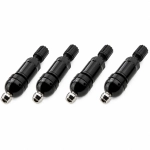 Zawór do czujnika ciśnienia TPMS 07B Czarny - 4 sztuki   