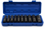 Zestaw nasadek udarowych długich 1/2" 10 sztuk ADLER