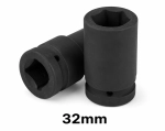 Nasadka udarowa długa 1" 32mm ASTA