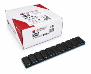 Ciężarek klejony SUV 120g HOFMANN 12x10g Czarny  - 1 sztuka 