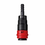 Szybkozłączka z nyplem na wąż 12mm kompozytowa M7