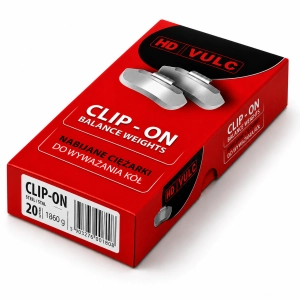 Ciężarki nabijane do felg stalowych HD VULC 20g Typ101 - 100 sztuk    