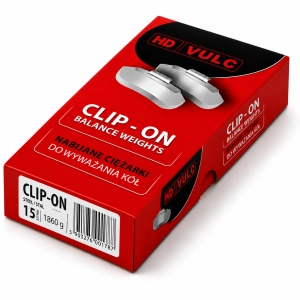 Ciężarki nabijane do felg stalowych HD VULC 15g Typ101 - 100 sztuk   