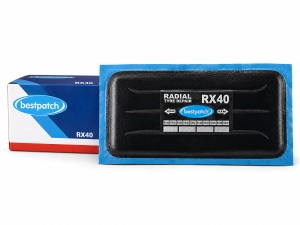 Wkład radialny do opon RX 40 200x100mm BESTPATCH - 1 sztuka 